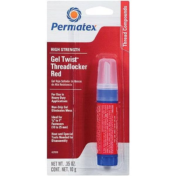 HIGH STRENGTH THREADLOCKER RED GEL 10 GRAM