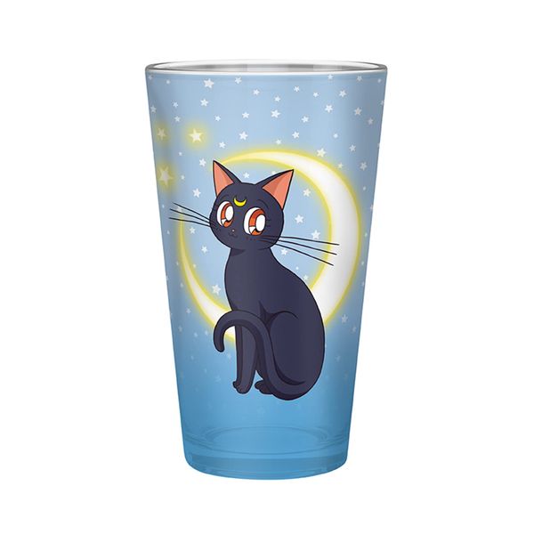 ABYSTYLE Sailor Moon Luna & Artemis 400ml Glass