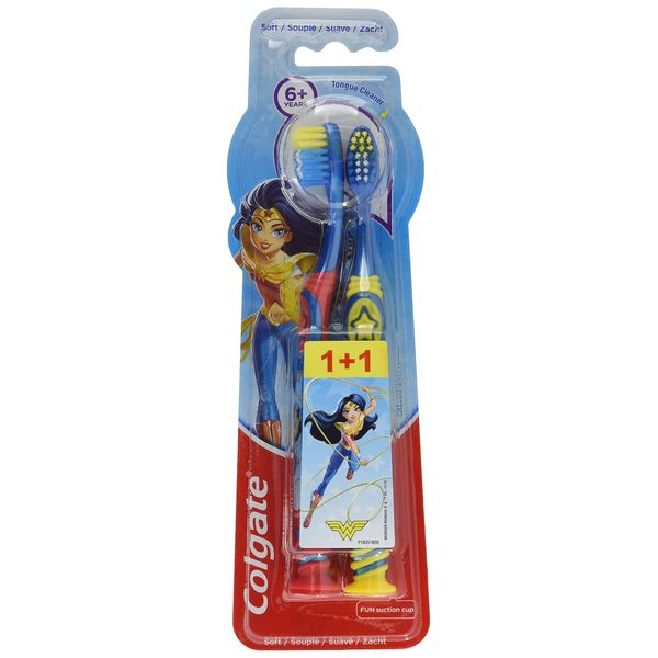 Colgate Oral Care Kids Toothbrush Ages 6+ (2 units), Assorted Model