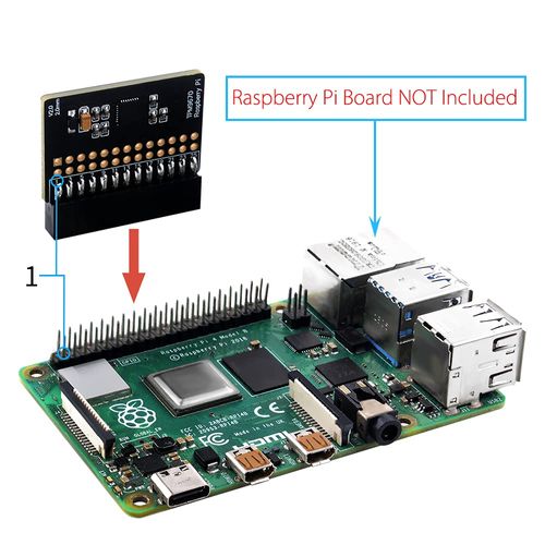 GeeekPi TPM2.0 Module for Raspberry Pi, TPM9670 Module Based on an Infineon Optiga™ SLB 9670 TPM 2.0,add-on GPIO TPM Module Compatible with All Raspberry Pi Models