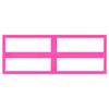 LissieLou Long Rectangle Shape Icing Fondant Cookie Cutter - 13x5cm