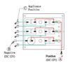 Pactrade Marine Boat 5 Way Switch Splash Proof Panel ODM, Black