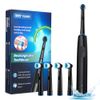 Rotating Electric Toothbrush for Adults, Rechargeable 3 Modes Teeth Deep Clean
