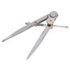 Straight Pattern Divider, Carbon Steel High Hardness Divider 150mm Flat Leg Divider Professional Straight Pattern Divider