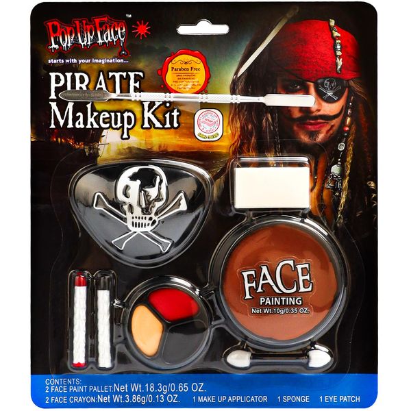 Trucchi Halloween Bambini Adulti, Trucco Halloween Make up con Sangue Finto e Tavolozza Face Paint, Kit Trucco e Effetti Speciali per Halloween Vampiro Zombie Viso Ferite Festival Teatrale