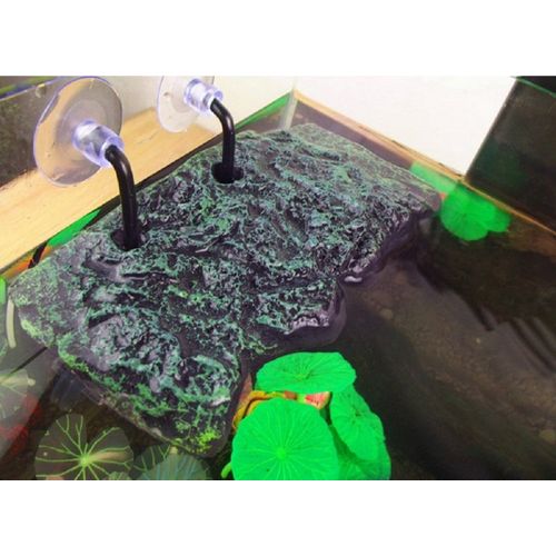 BigTron Turtle Platform, Floating Turtle Pier Rectangular Terrapin Dock PU Foam Aquarium Float Decoration Bask Terrace Climb Brazilian Tortoise