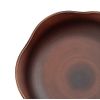 SEE Plate L Dark Brown