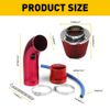Car Air Filter Intake Set Induction Pipe Power Flow Hose System Universal US New