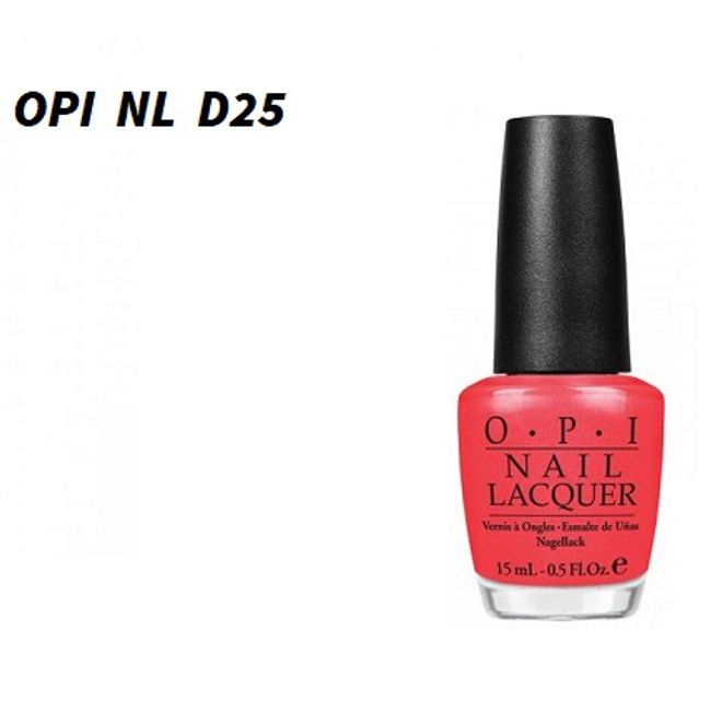 New  OPI OPI NL D25 15ml Calendar Girl D25 OPI Nail Color Nail Lacquer Manicure Nail Artist Self Nail Nail Polish Nail Color OPI