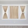 Buffalo Check French Door Panel - 25x40 - Taupe