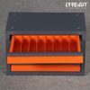 Drill Blade Distribution Cabinet Four-tier stackable drill blade storage