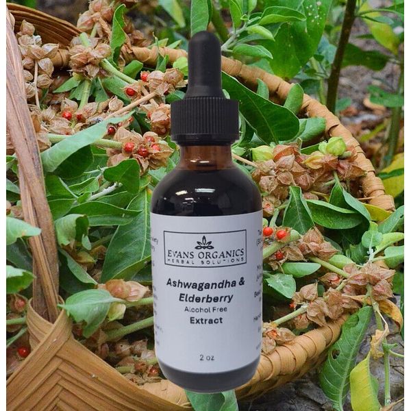 Ashwagandha & Elderberry Extract 2 oz