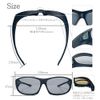 Phenol Phthalein Blue Light Cut Over Glass, Long Life Anti-Fog, Light Color, Pollen Disease, Windproof, Dustproof, Anti-Fog, UV Protection, Sunglasses, Unisex (Clear/Light Green)