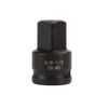 Socket Conversion Adapter for Impact Wrench, Insertion Angle Conversion Socket, Impact Socket 3/8 (9.5mm) -1/2 (0.5 mm) CR-MO
