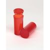 315 Translucent Red Vials - 13 DRAM Pop Top Bottle - Smell Proof Containers