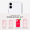Tech21 EvoLite for iPhone 16 Plus Ultra Thin - Impact Protection Case - in Clear