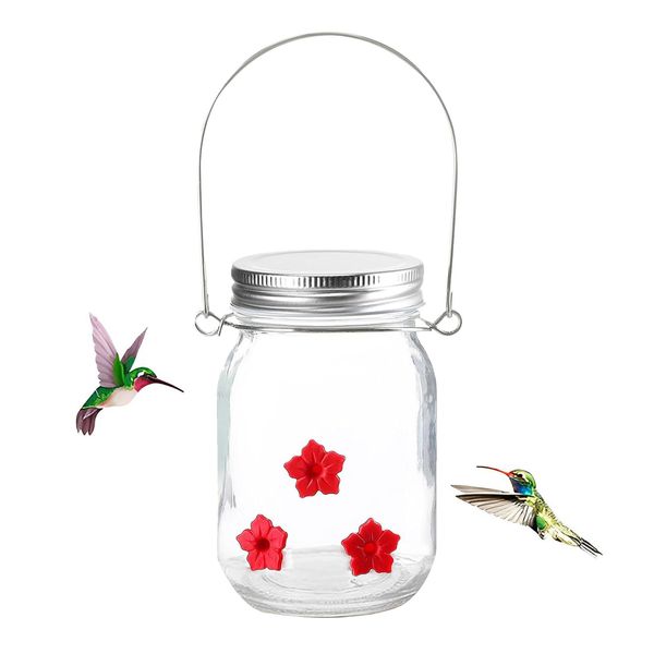 1pcs Hummingbird Feeders for Outdoors Hanging Bird Feeder Humming Bird Feeder