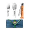 Opinel PLUS PICNIC WITH N08 BEECH /1, Brown, Black