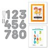 Spellbinders Birthday Balloons Etched Dies, Metal