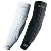 Unequal Battle Ready Full Arm Padded Compression Sleeve (Small/Medium, Black - Right Arm)