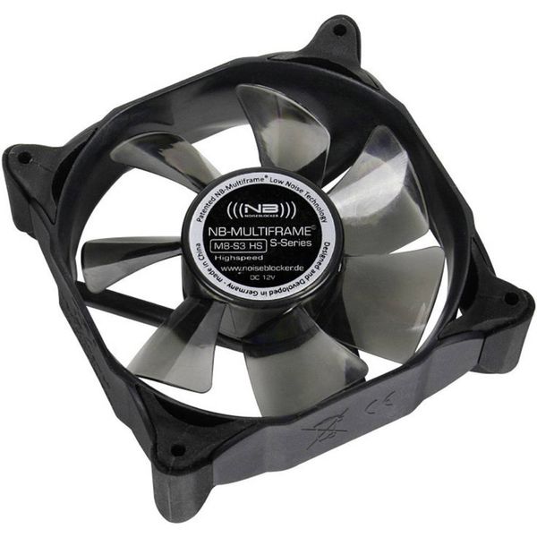 Noiseblocker Multiframe MF8-S3HS Fan 80 x 80 x 25
