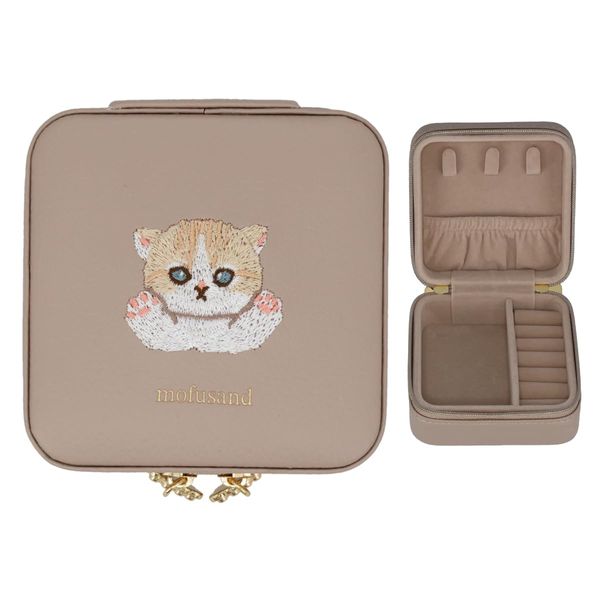 Shobido MD46844 Mofusand Accessory Case, Beige