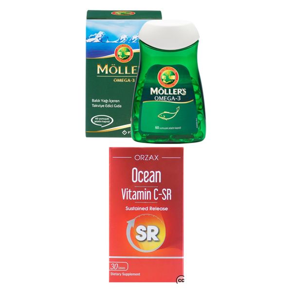 Omega 3 60 Kapsül Ve Ocean Vitamin C-sr 30 Tablet