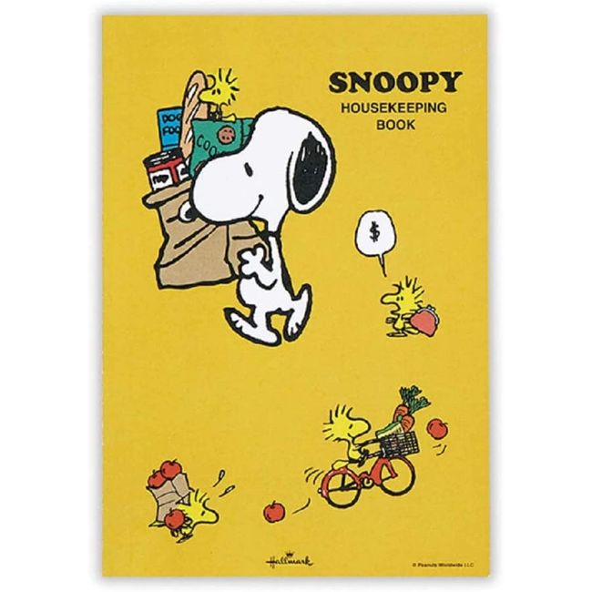 Hallmark 818487 Japan Hallmark Snoopy Household Book, Woodstock and Shopping