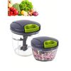 Manual Vegetable Chopper Hand Pull Food Processor Garlic Onion Cutter 500/900ml