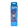 TYR Unisex Adult Team Sprint Fitting Basic Goggles - Blue/Black/White, Medium