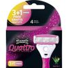 Wilkinson Sword Quattro Razor baldes for Women.