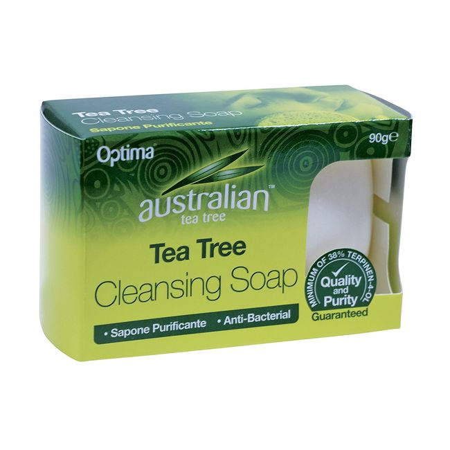 THREE PACKS of Australian tea tree Cleansing Soap 90g