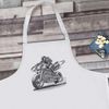 Azeeda 'Rocket Powered Motorcycle' Unisex Cooking Apron (AP00078149)