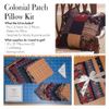 Donna Sharp Colonial Patch Pillow Kit