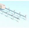 NOCH® Guardrails and Boundary Posts for Model Railways H0, Road Design Model Making