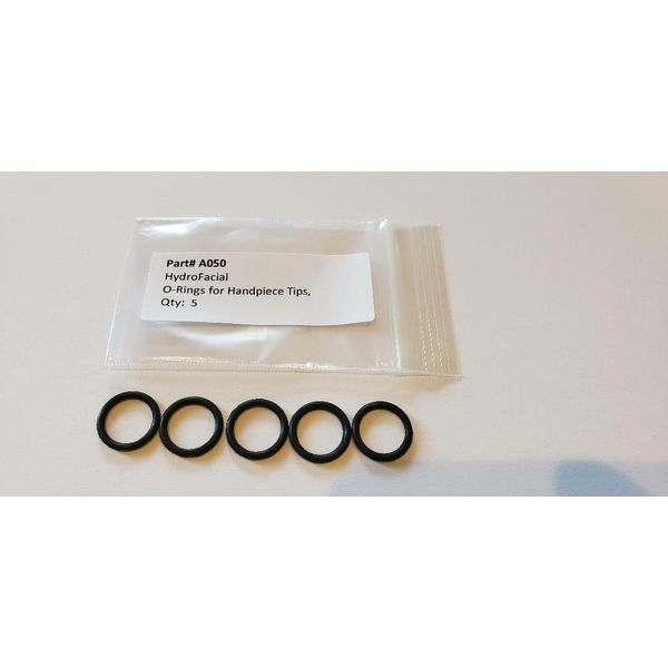 Hydrafacial Handpiece, O-Rings, 5 pk. compatible Edge Hydra Facial Handpiece