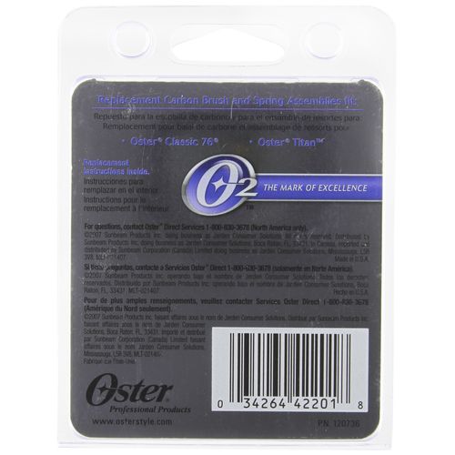 Oster Classic 76 Carbon Brush and Spring