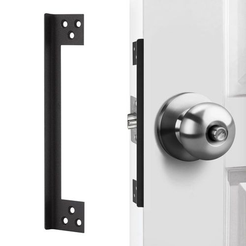 Outswing Door Latch Guard Plate Door Security Shield 7 Inch