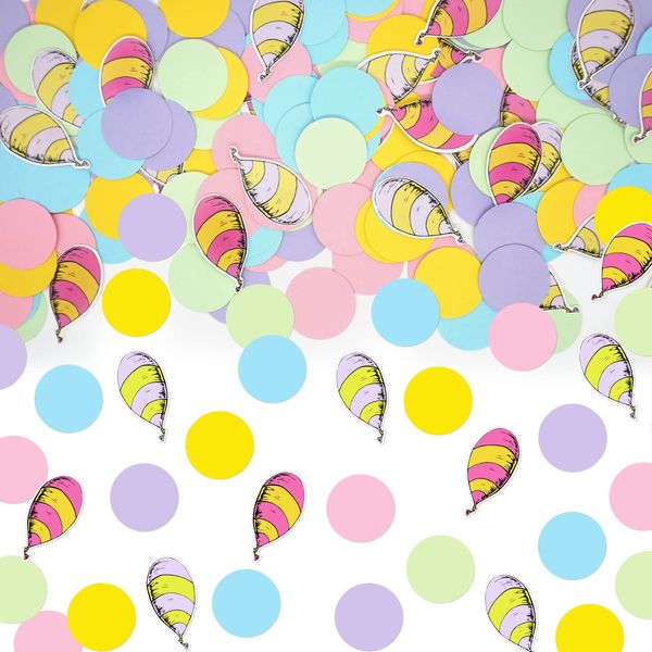 Oh The Places You'll Go Confetti Oh The Places You'll Go Graduation Decorations Kindergarten Graduation Decorations Dr Seuss Graduation Decorations Dr Seuss Baby Shower Decorations
