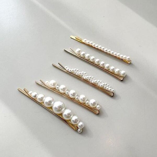 Pearl hairpin hairpin pearl pin silver pin point hair accessory_W9CC736