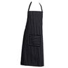 DH Butchers Stripe Apron Navy