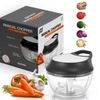 Manual Food Processor Vegetable Chopper, Portable Hand Pull String ... Fast Ship