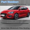 NEW For 2012-2018 Ford Focus Driver Side Windshield Pillar Molding CP9Z5803137A