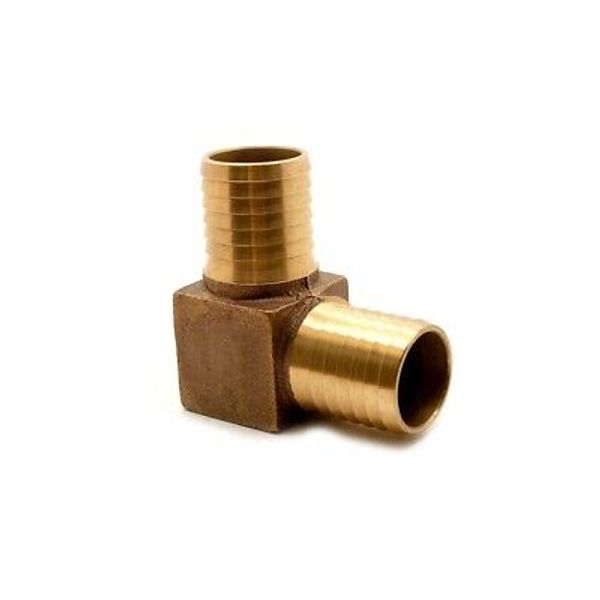 Thrifco 6522122 1 inch Brass Insert Elbow