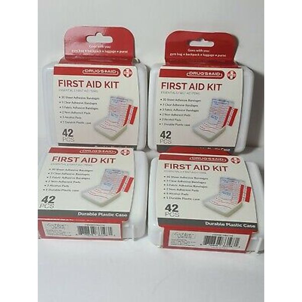 4 x First Aid Kit  ,Bandages 168 pieces total