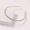 The Hair Edit Gold Cable Chaplet Chain Headband