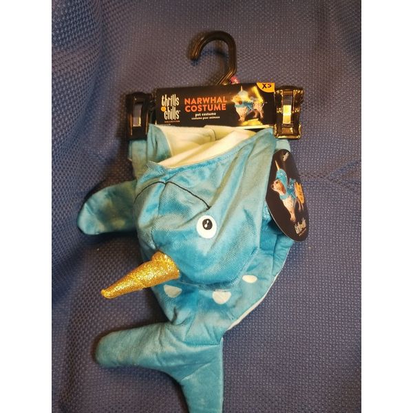 Brand New Narwhal Pet Dog Cat Halloween Costume size S