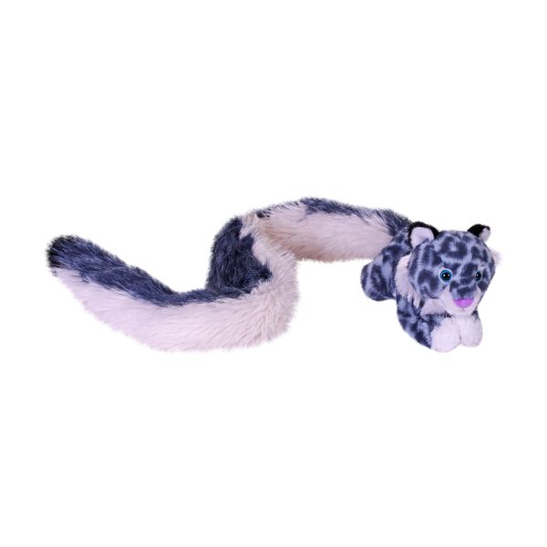 Wild Republic Tailkins Snow Leopard, Stuffed Animal, 40 Inches, Plush Toy, Fill is Spun Recycled Water Bottles