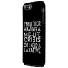 iPhone 7 Plus/8 Plus Funny Mid-Life Crisis Laxative Joke Meme Case