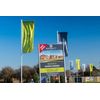 SCRIBO House Builder/Construction Site replacement Flags and Forecourt Flags (1, 0.9 x 2m - Fore Court Flags)